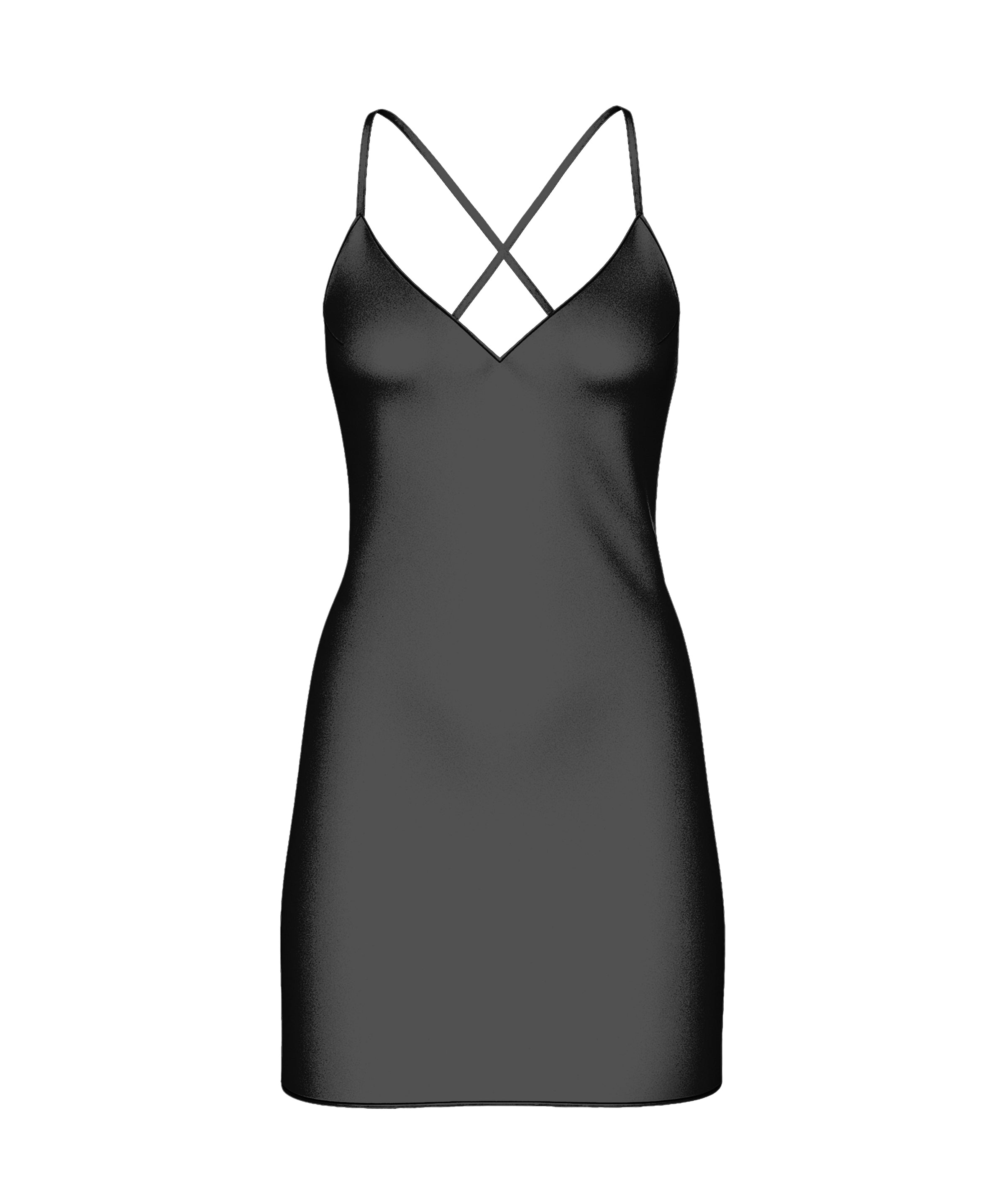 Bonjour Sleep Dress: Black