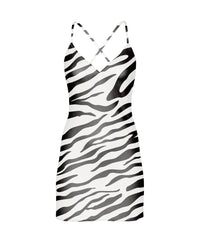 Bonjour Sleep Dress: Zebra