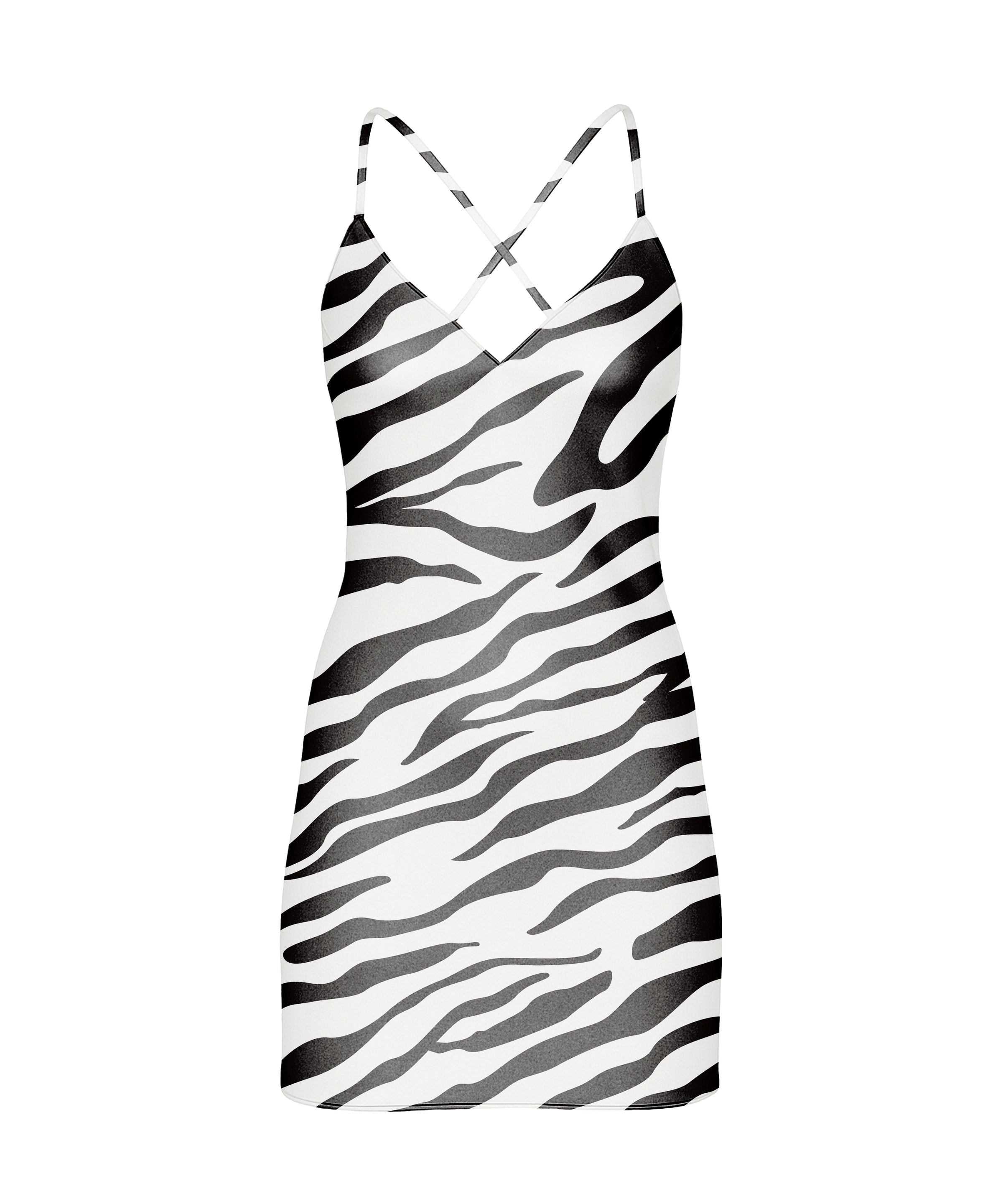 Bonjour Sleep Dress: Zebra