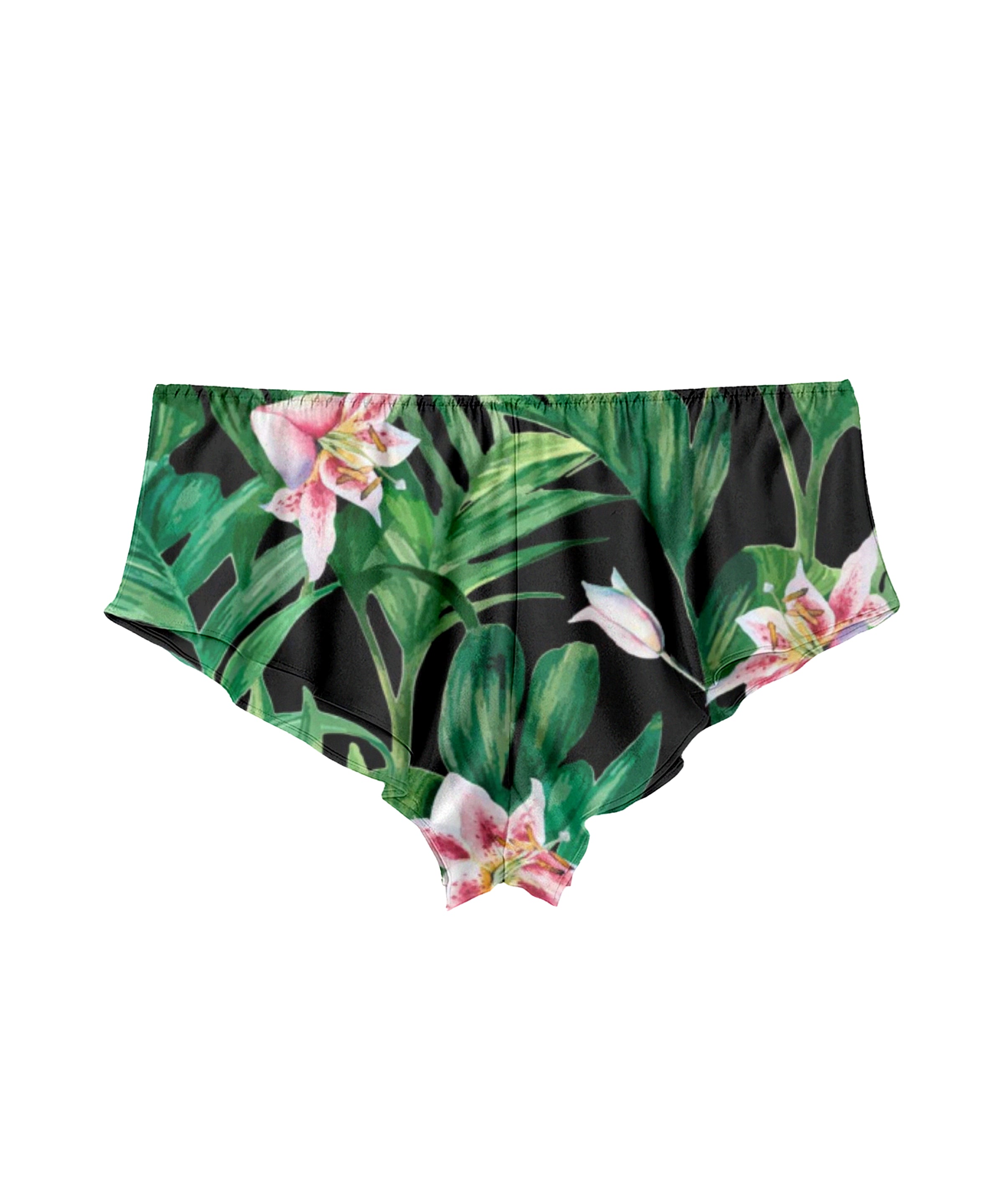 Bonjour Sleep Shorts: Green Palm