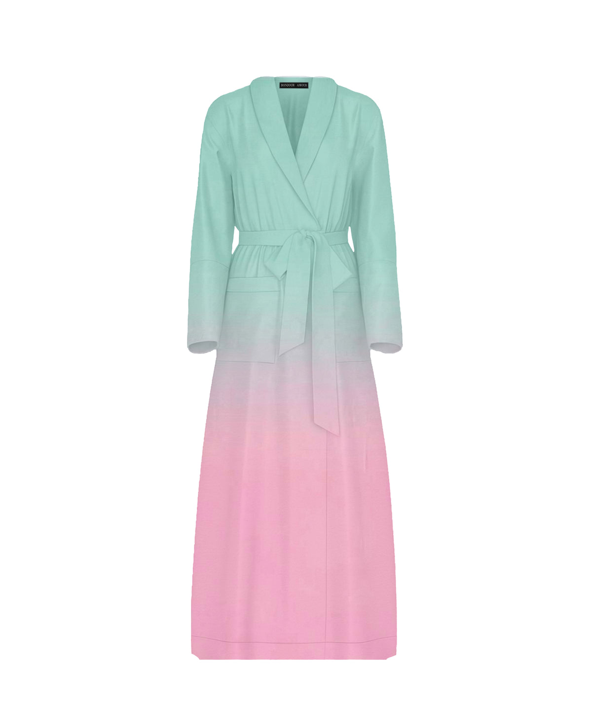 Bonjour Satin Sleep Robe: Villa