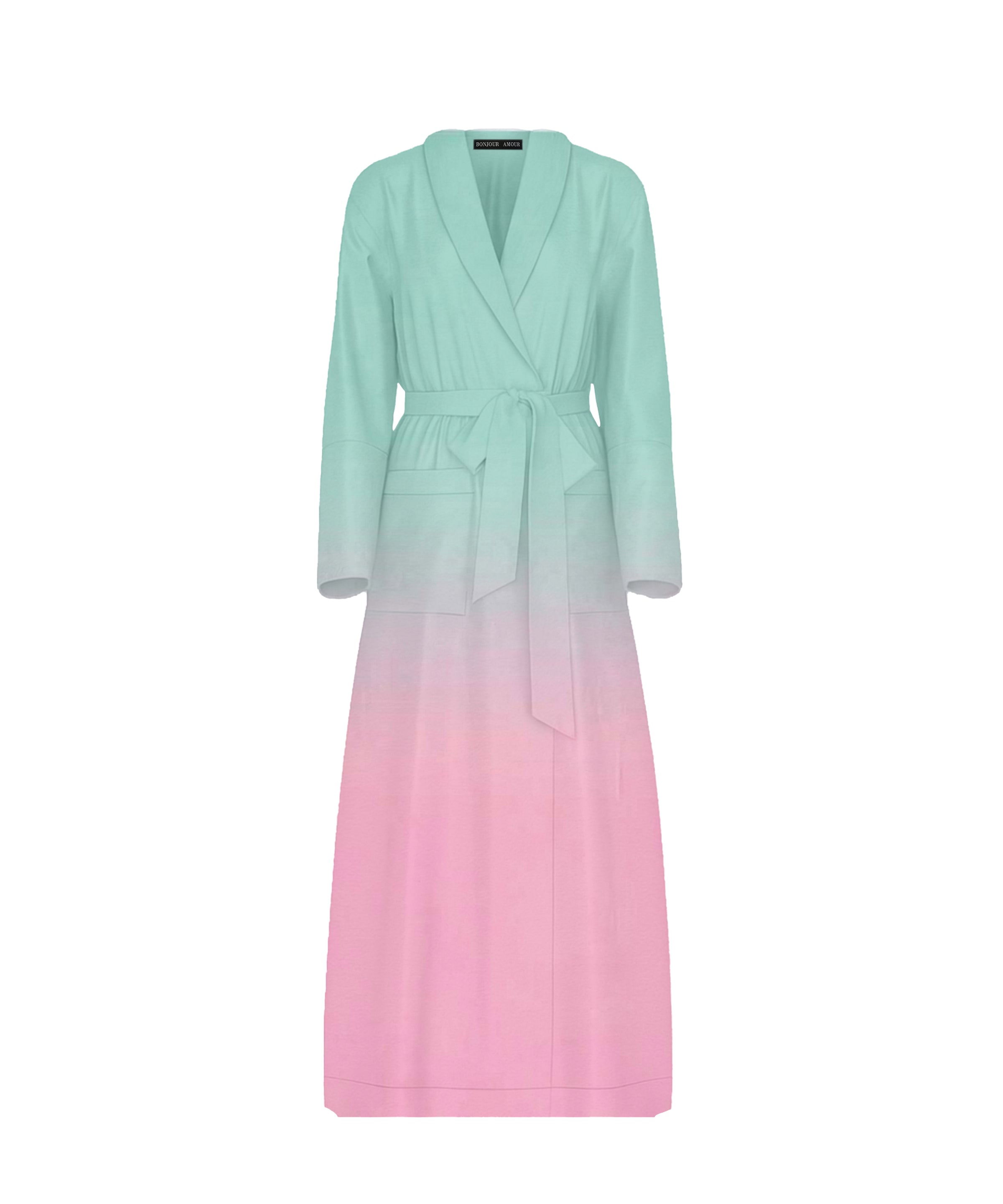 Bonjour Satin Sleep Robe: Villa