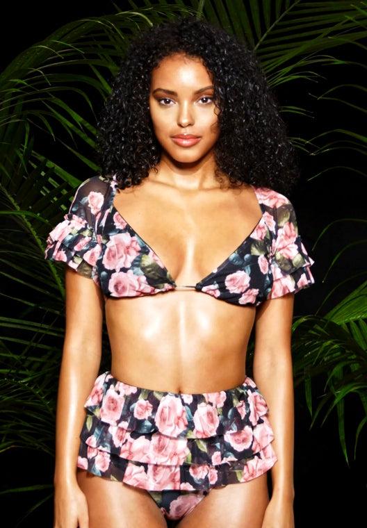 Cherie Top: Dolce Rose