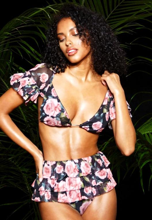 Cherie Top: Dolce Rose