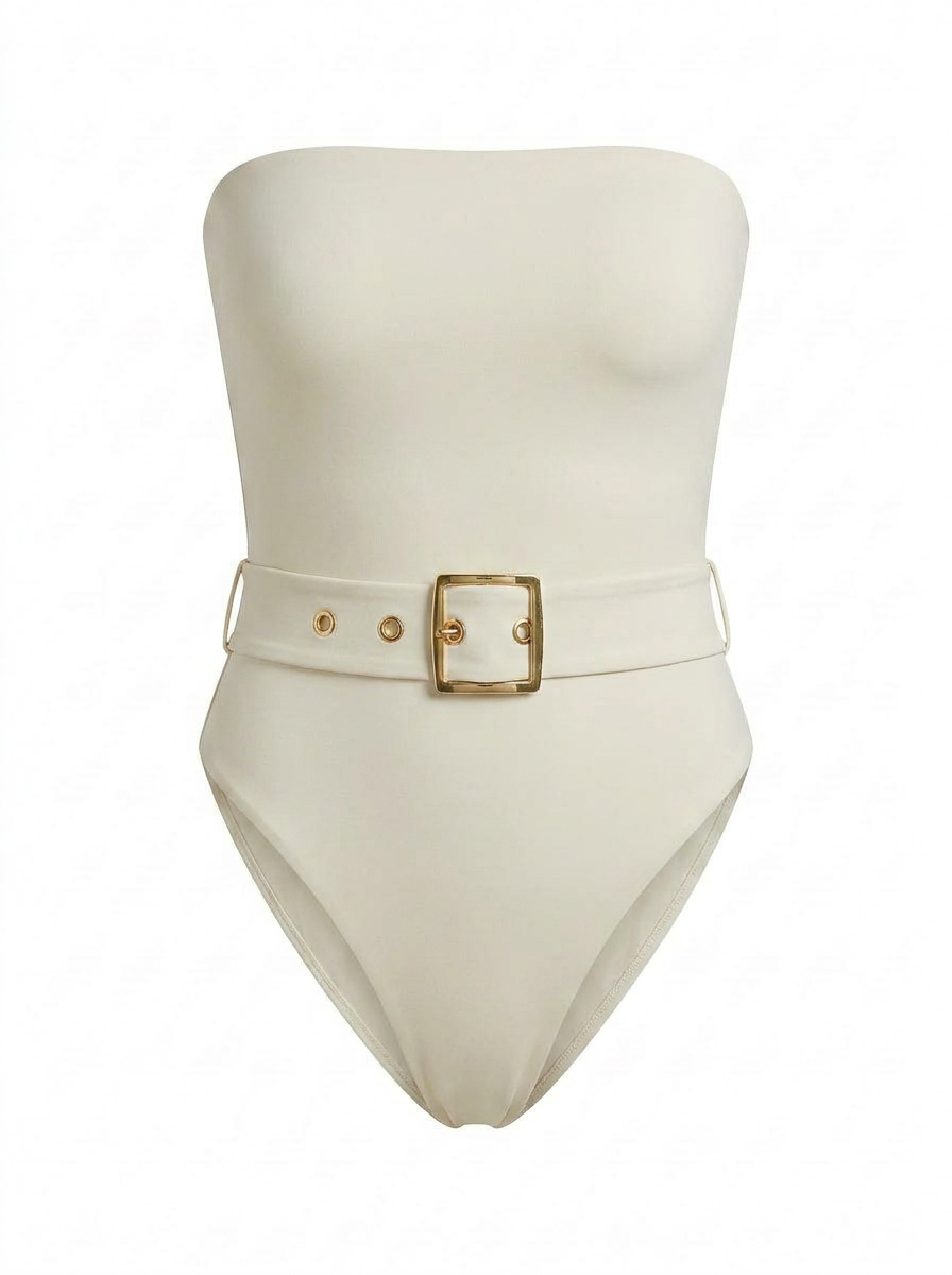 Bondi Swim One Piece: Creme