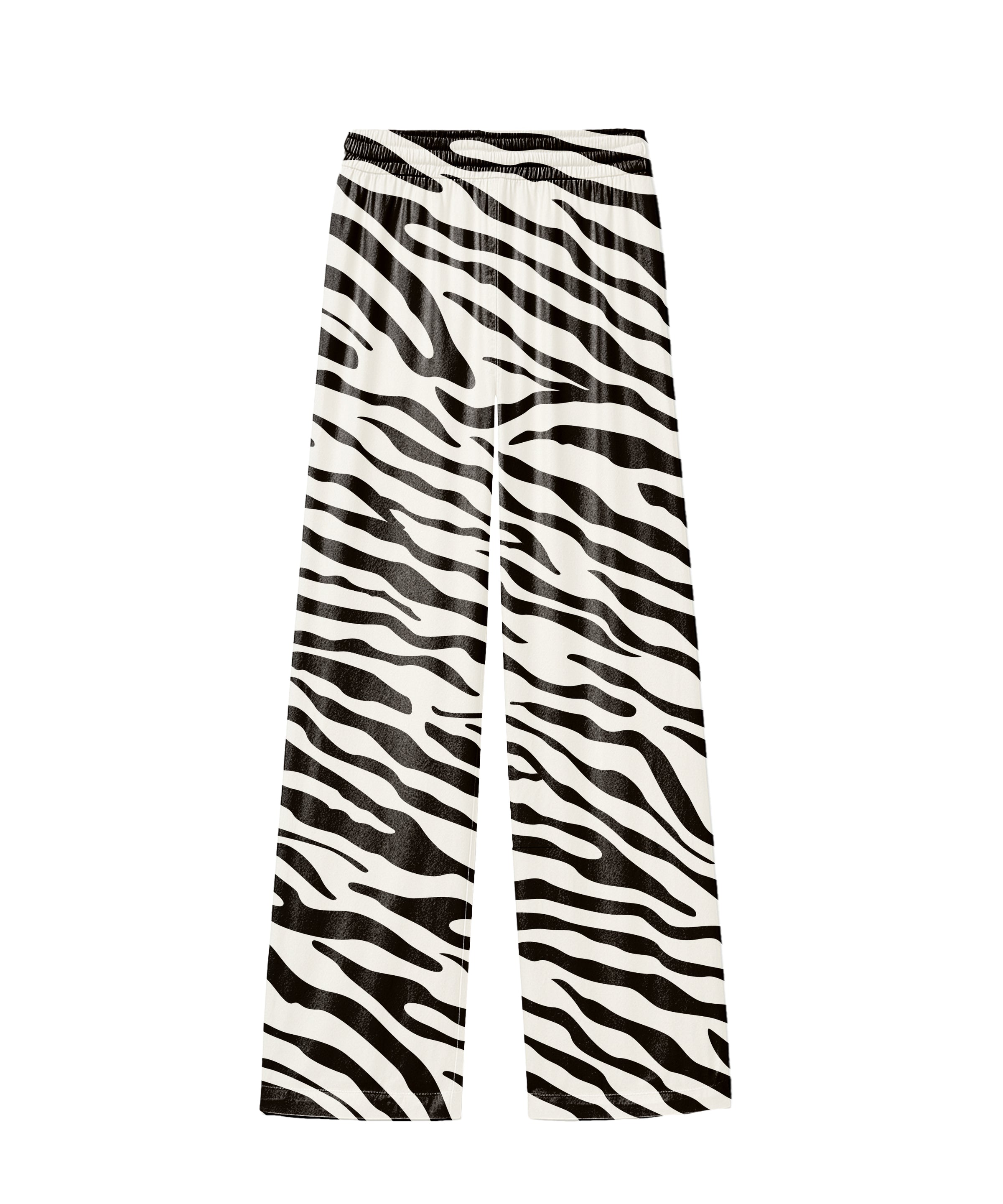 Bonjour Sleep Bottoms: Black and White Zebra