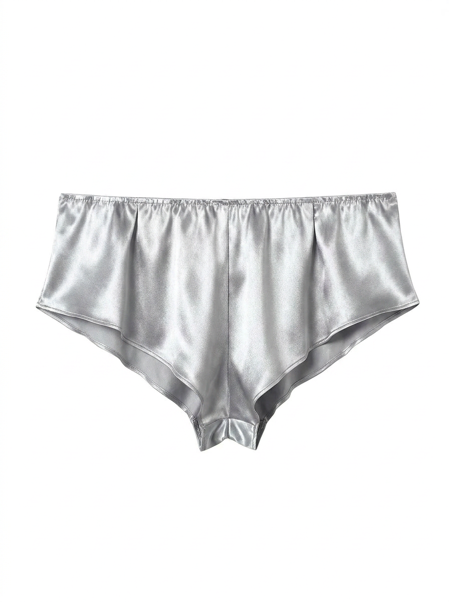 Bonjour Sleep Shorts: Silver